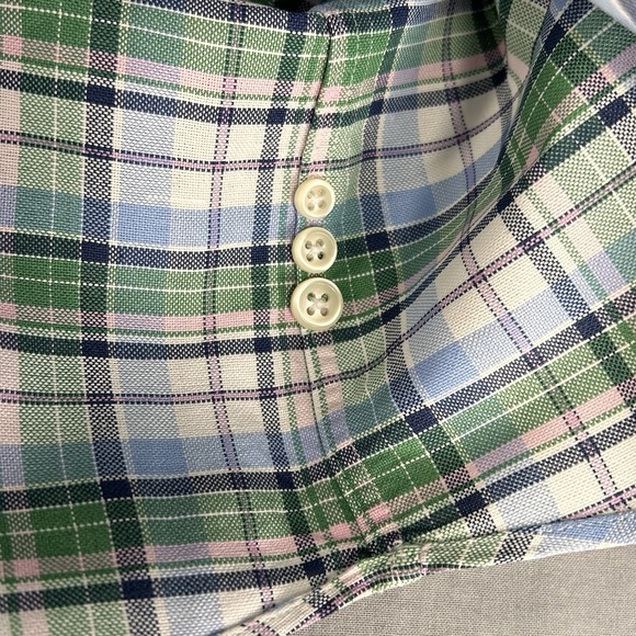 Ralph Lauren Button Classic Fit Pink Logo Down Long Sleeve Shirt XXL Spring - Picture 13 of 14